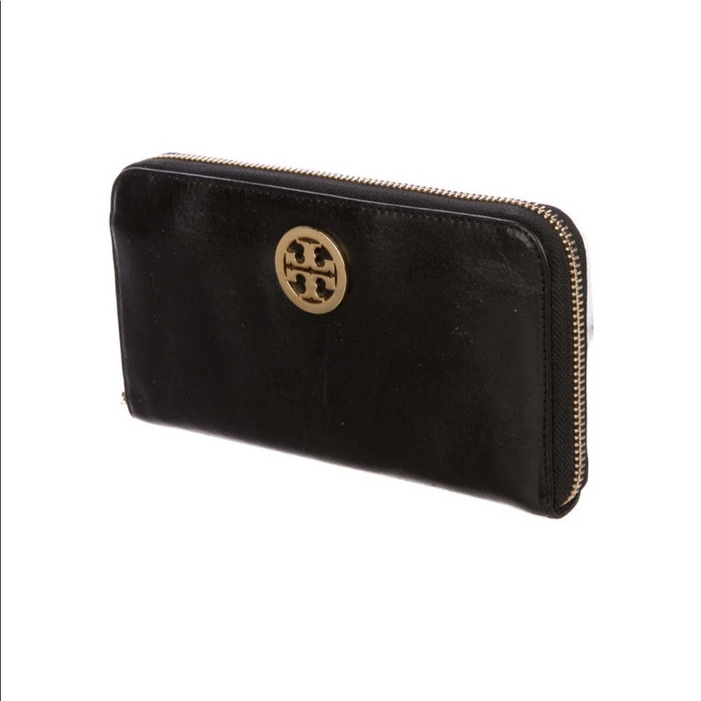 Tory Burch Leather Continental Wallet - Picture 6 of 8